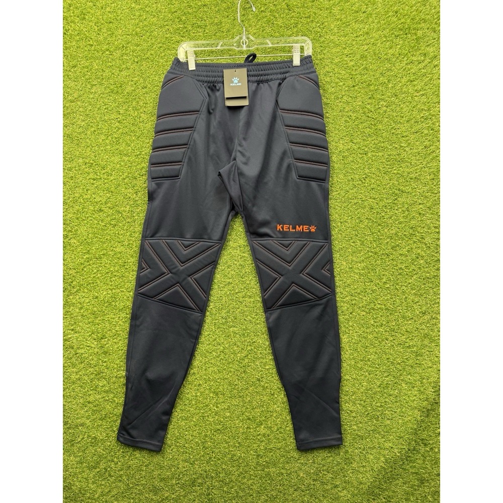 KELME Pants Mens Small Navy Blue Goalkeeper Padded Soccer Training K15Z408L New